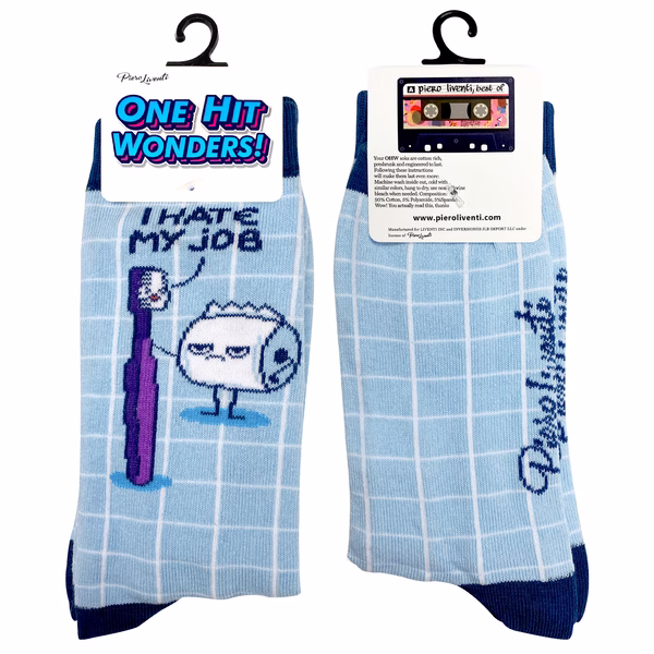 I Hate My Job - Kids Socks - One Hit Wonders Mini - Size S - Image 5