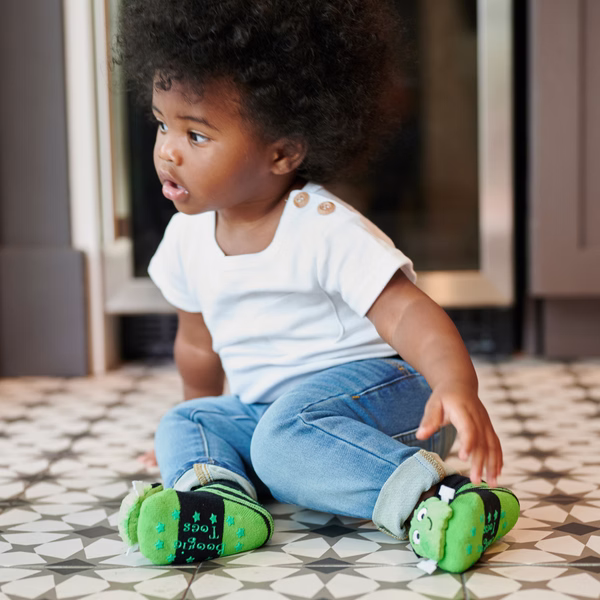 Baby Frankenstein, 3-Pc Boogie Toes, Tight & Tee Baby Premium Gift Set - Image 3