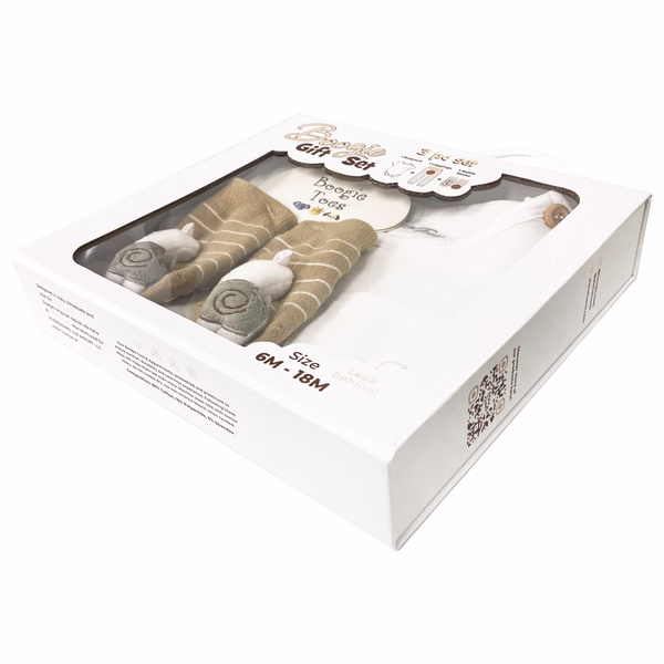 Llama, 3-Pc Boogie Toes, Tight & Tee Baby Premium Gift Set - Image 3