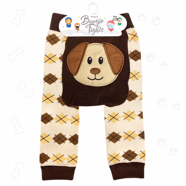 Brown Dog - Boogie Tights Baby Leggings - Image 3