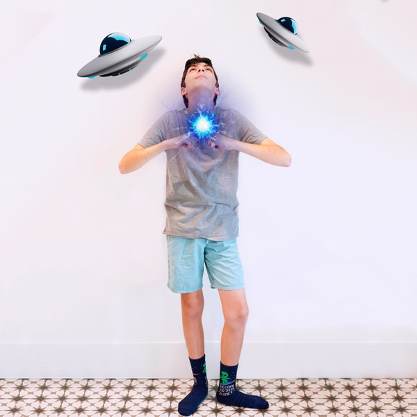 Too Cool For This Planet - Kids Socks - One Hit Wonders Mini - Size S - Image 2