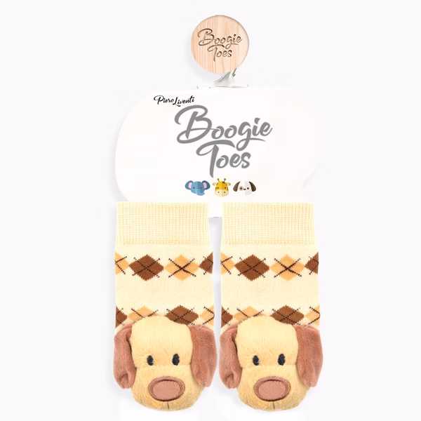 Brown Dog Boogie Toes Rattle Socks - Image 6