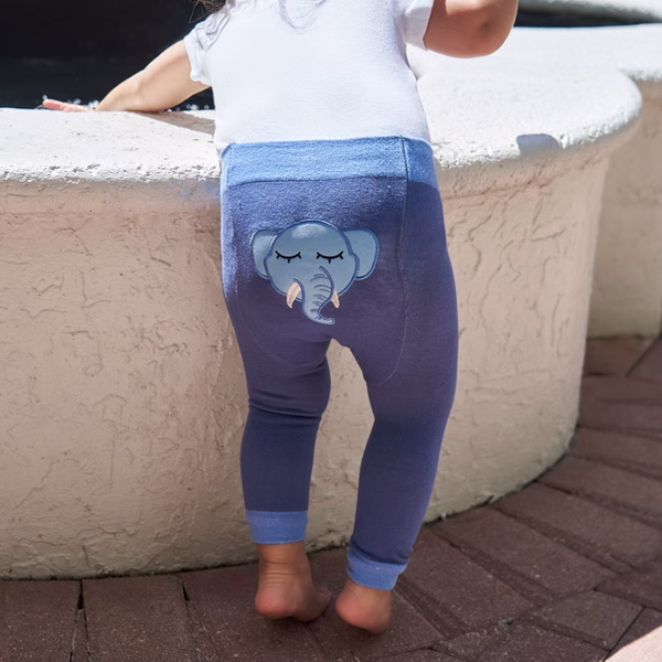 Sleepy Elephant, 2-Pc Boogie Toes & Tight Baby Gift Set (6-18m) - Image 3