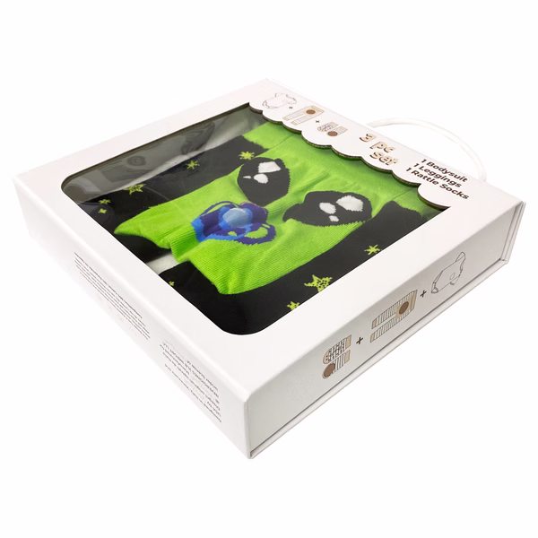 Baby Alien, 3-Pc Boogie Toes, Tight & Tee Baby Premium Gif - Image 4