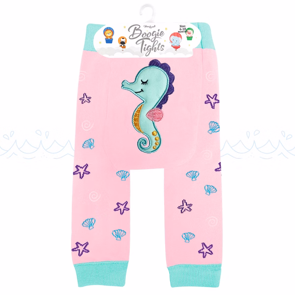 Seahorse - Boogie Tights Baby Leggings - Image 2
