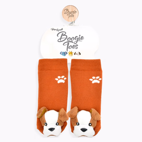 Bulldog Boogie Toes Rattle Socks - Image 3
