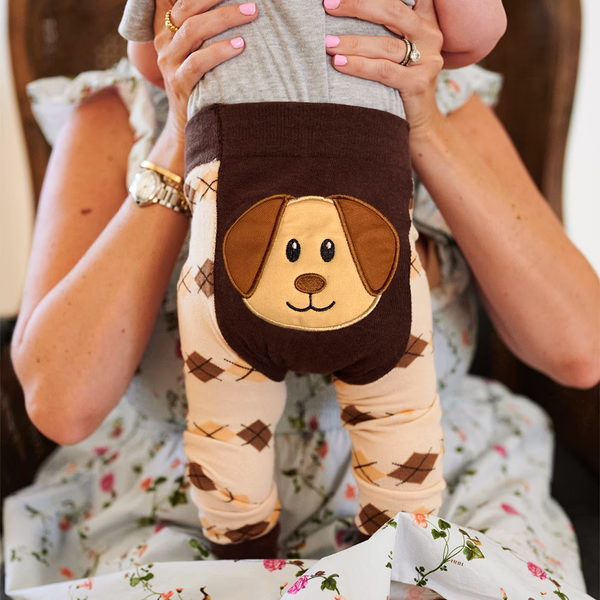 Brown Dog, 2-Pc Boogie Toes & Tight Baby Gift Set (6-18m) - Image 3