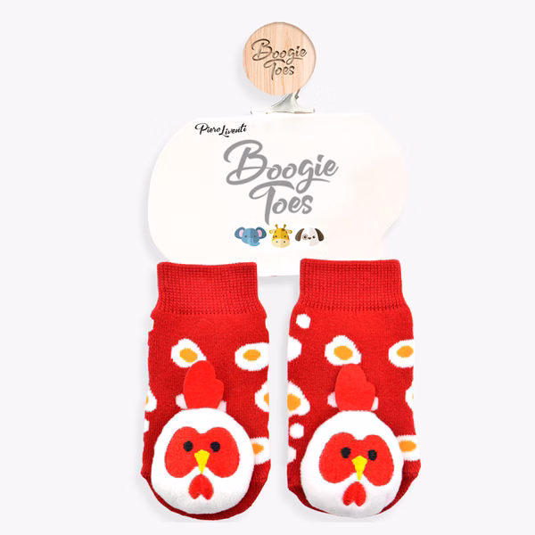 Chicken Boogie Toes Rattle Socks - Image 3