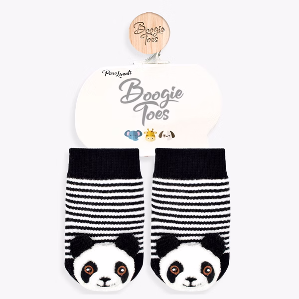 Panda, 3-Pc Boogie Toes, Tight & Tee Baby Premium Gift Set - Image 8
