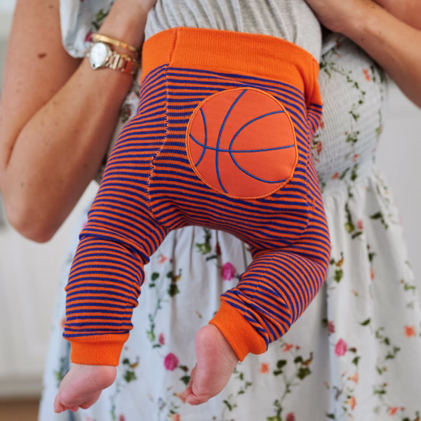 Basketball - Boogie Tights Baby Leggings - Image 2
