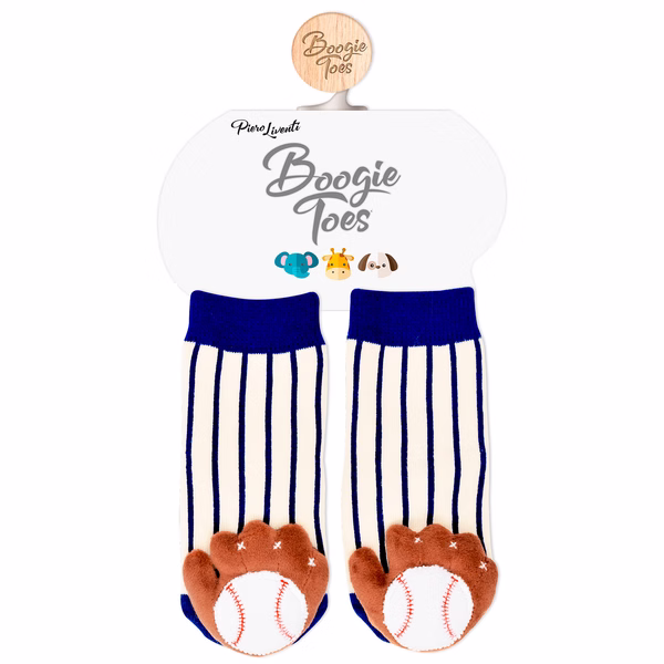 Baseball Mitt Boogie Toes Rattle Socks - Image 3
