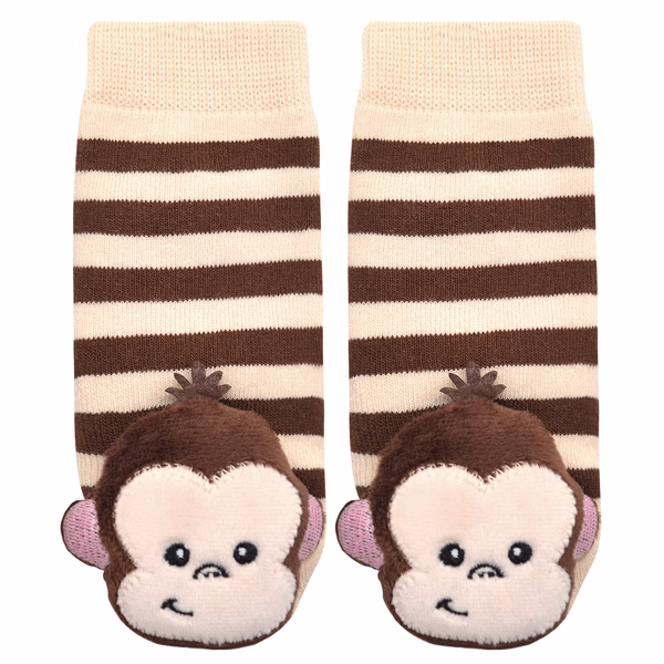 Monkey Boy Boogie Toes Rattle Socks - Image 2