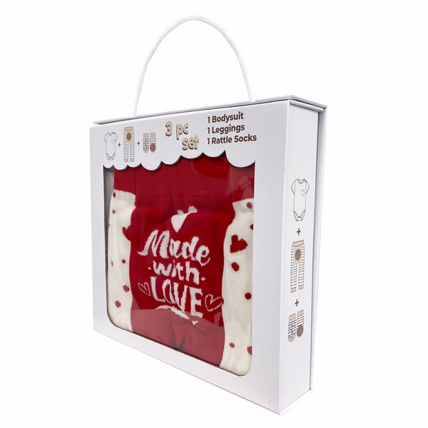 Made With Love, 3-Pc Boogie Toes, Tight & Tee Baby Premium Gift Set - Image 4