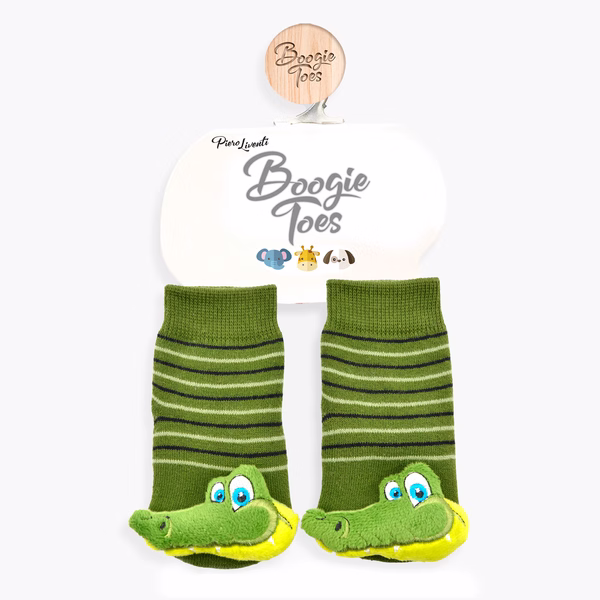 Alligator Boogie Toes Rattle Socks - Image 3