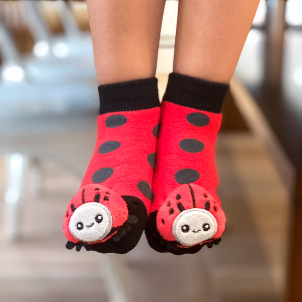 Ladybug Boogie Toes Rattle Socks - Image 2
