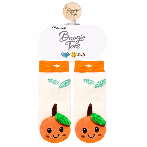 Smiley Orange, Boogie Toes Rattle Socks - Image 3