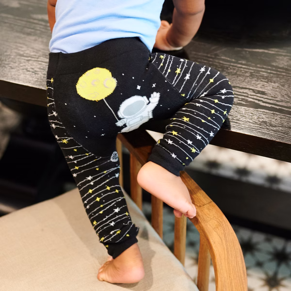 Space Astronaut, 3-Pc Boogie Toes, Tight & Tee Baby Premium Gift Set - Image 6
