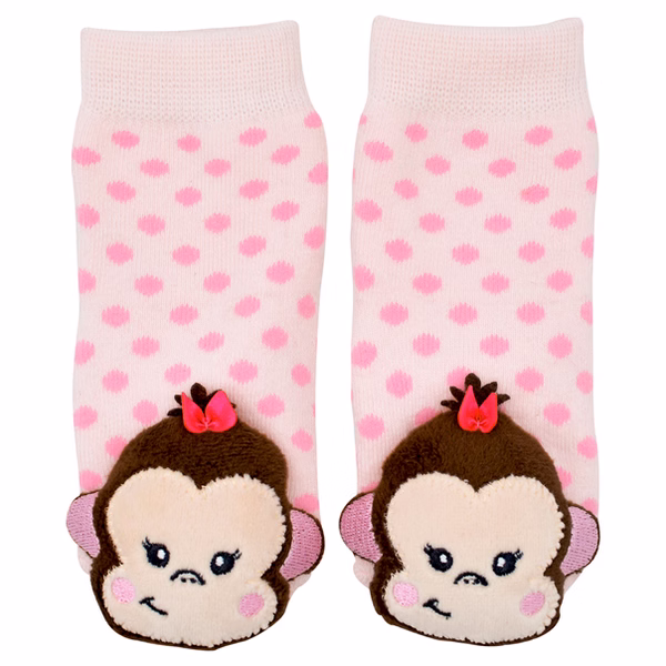 Monkey Girl Boogie Toes Rattle Socks - Image 2