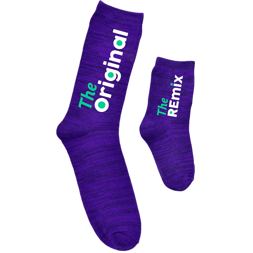 original remix socks flat