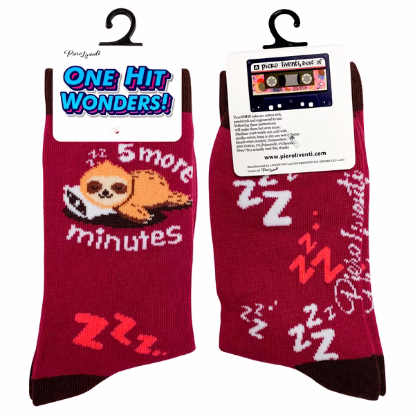 5 More Minutes - Kids Socks - One Hit Wonders Mini - Size S - Image 5