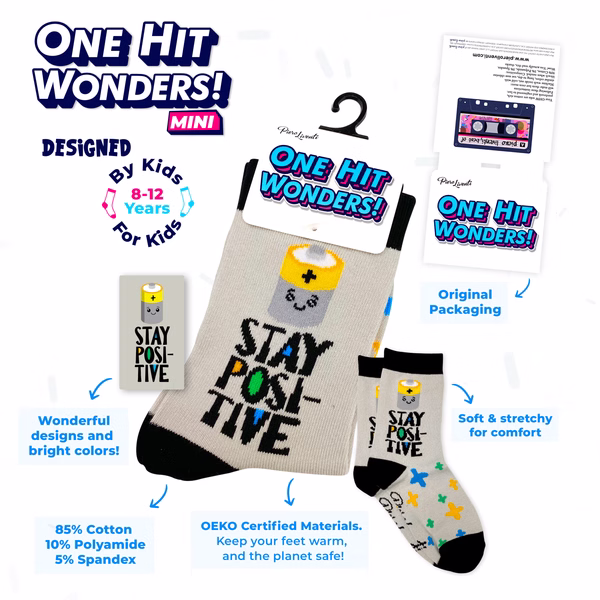 I Hate My Job - Kids Socks - One Hit Wonders Mini - Size S - Image 6