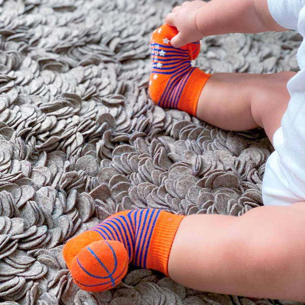 Basketball, 2-Pc Boogie Toes & Tight Baby Gift Set (6-18m) - Image 2