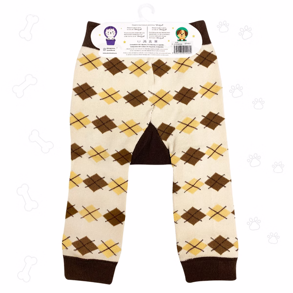 Brown Dog - Boogie Tights Baby Leggings - Image 4