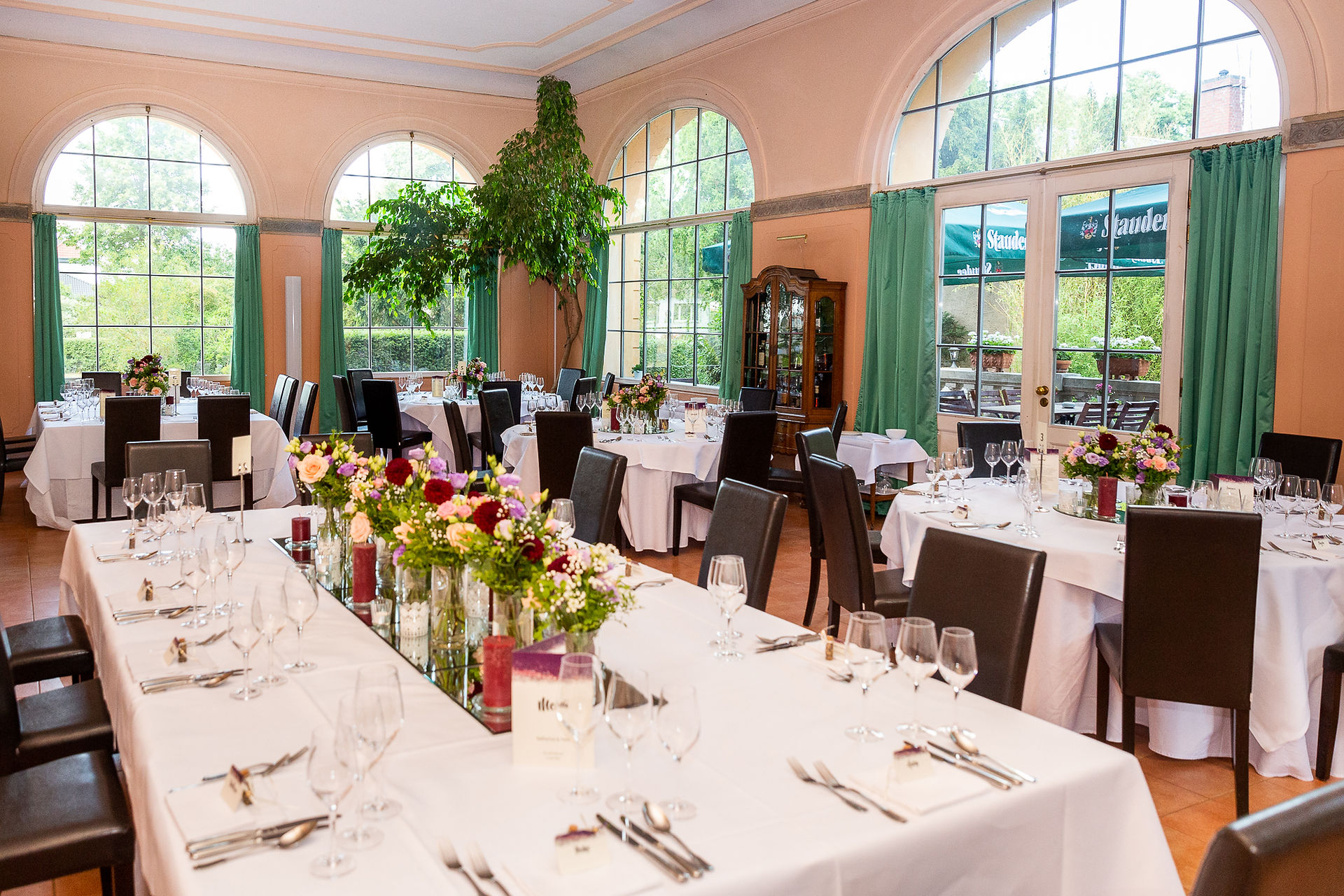 Essen Saal Hochzeitslocation Schloss Ziethen