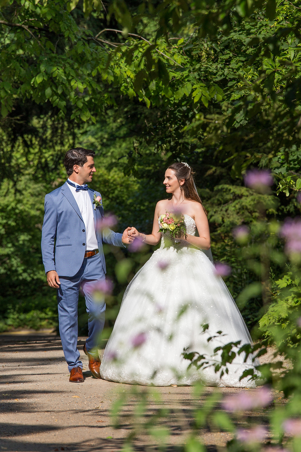 Brautpaarshooting Botanischergarten Berlin