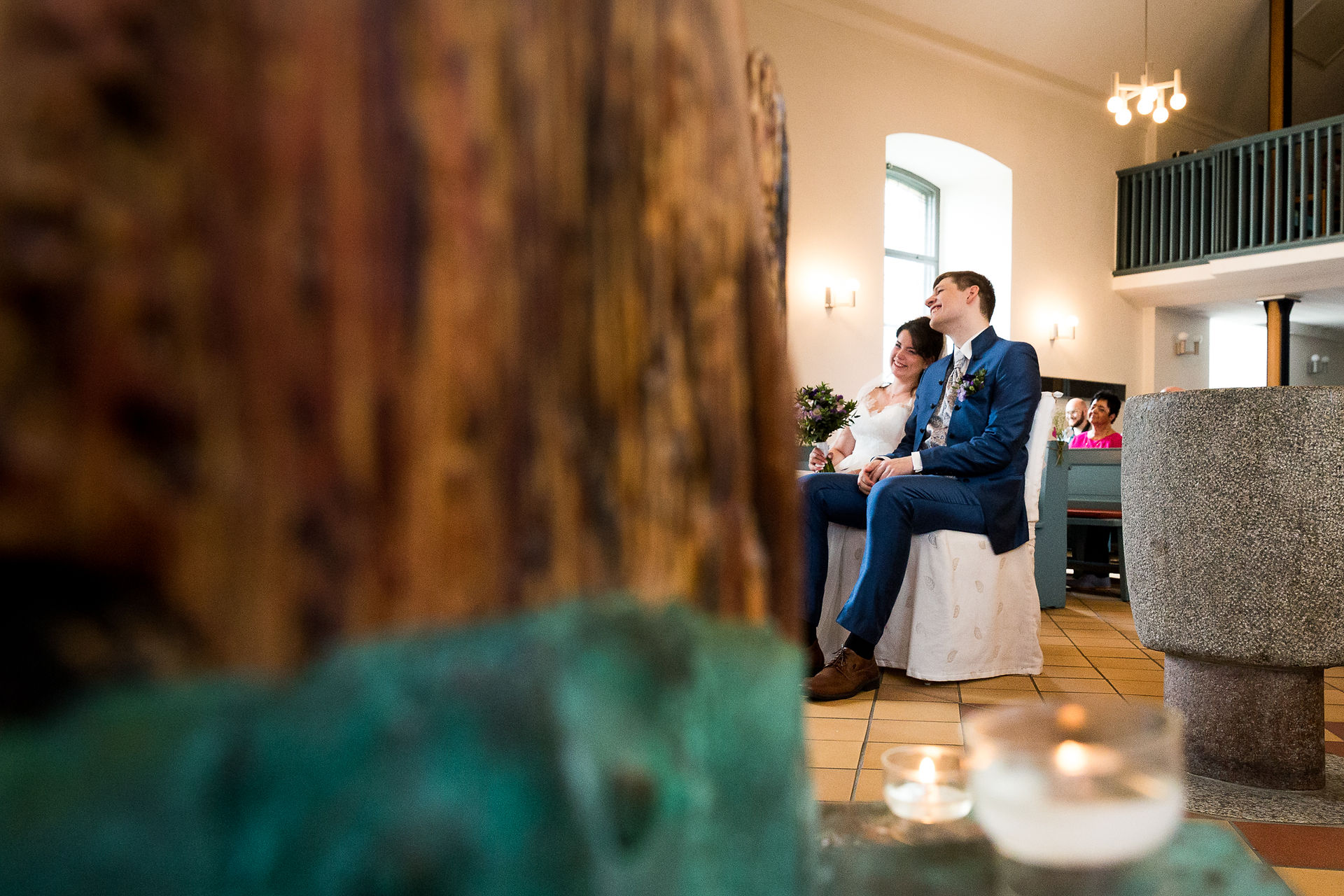 Dorfkirche Wittenau heiraten l Kirchliche Trauung Berlin