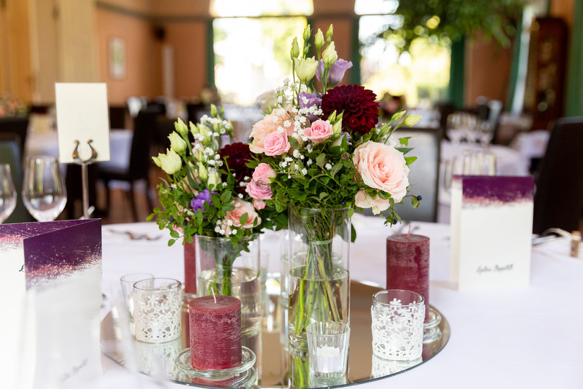 Essen Saal Hochzeitslocation Schloss Ziethen