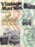 Vintage Vendor Market - Sun. 7/19 - Doors open at 12pm