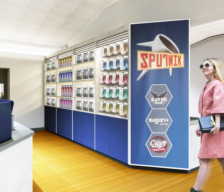 Merchandise Counter | Sputnik Design