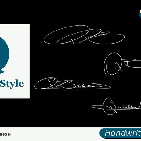 Q Letter Signature Style
