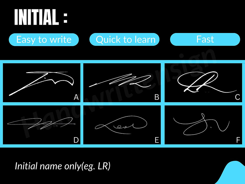 Thumbnail: Full Name Signature Design | With Video Tutorial | 24 - 48 hrs
