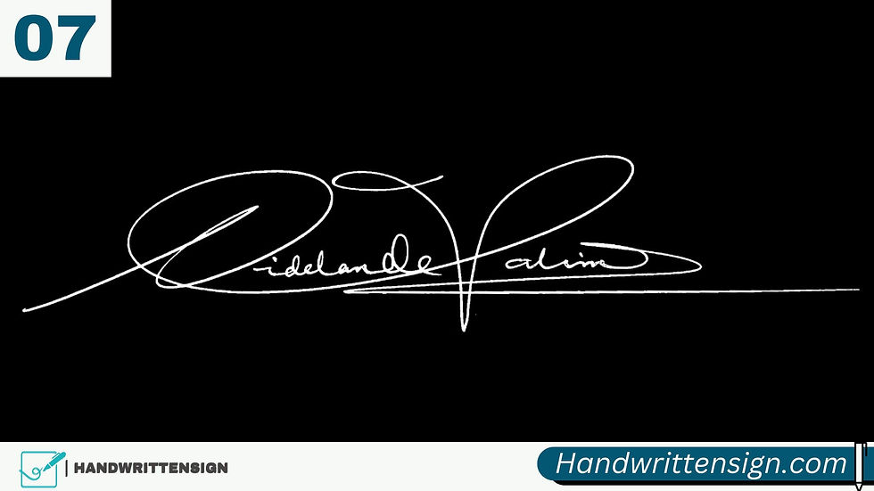 V Letter Signature Style With Examples In 2024 V Letter Signature Style With Examples In 2024