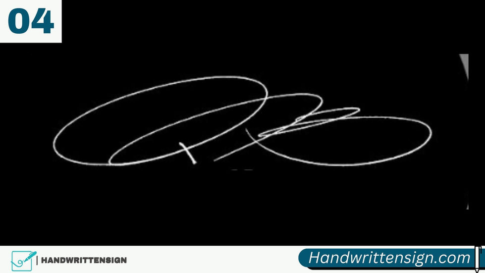 Letter Q Signature Style 4