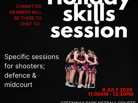 Holiday Skills Session