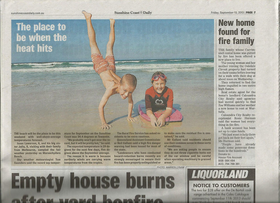 SUNSHINE COAST DAILY