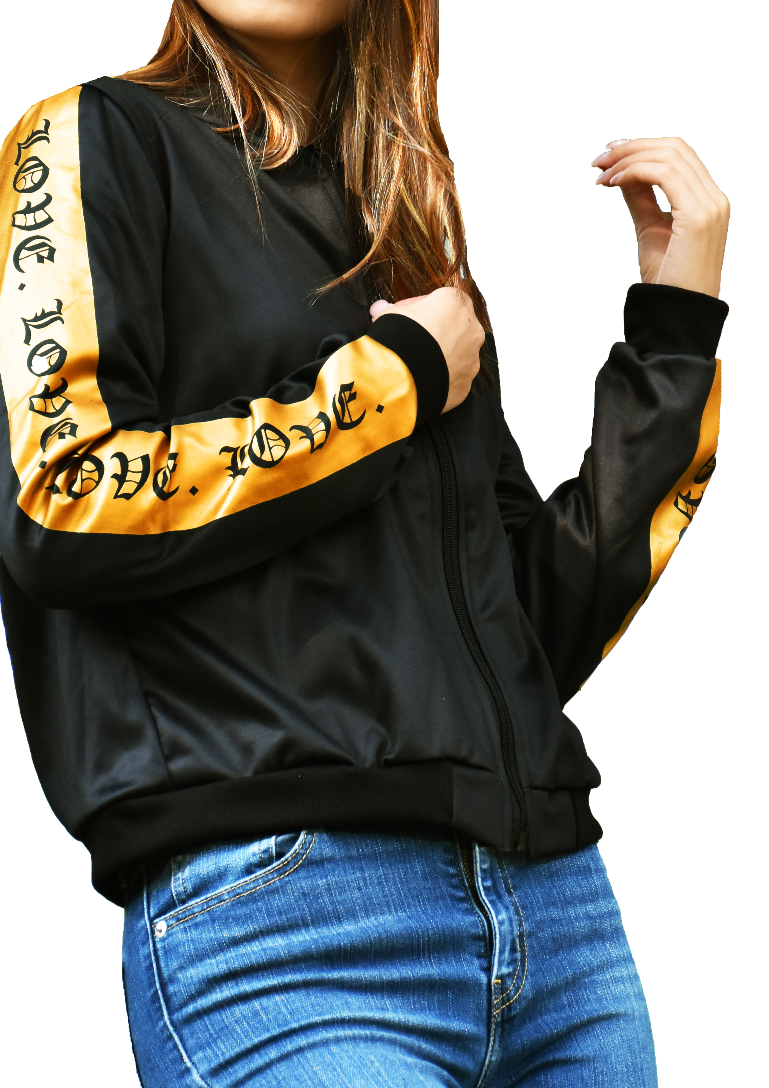 'Love' Unisex Bomber Jacket