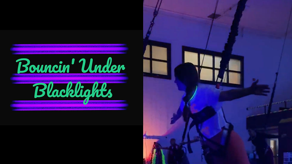 Bouncin' Under Blacklights: Bungee Class