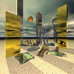 " Sa Muse on the beach "