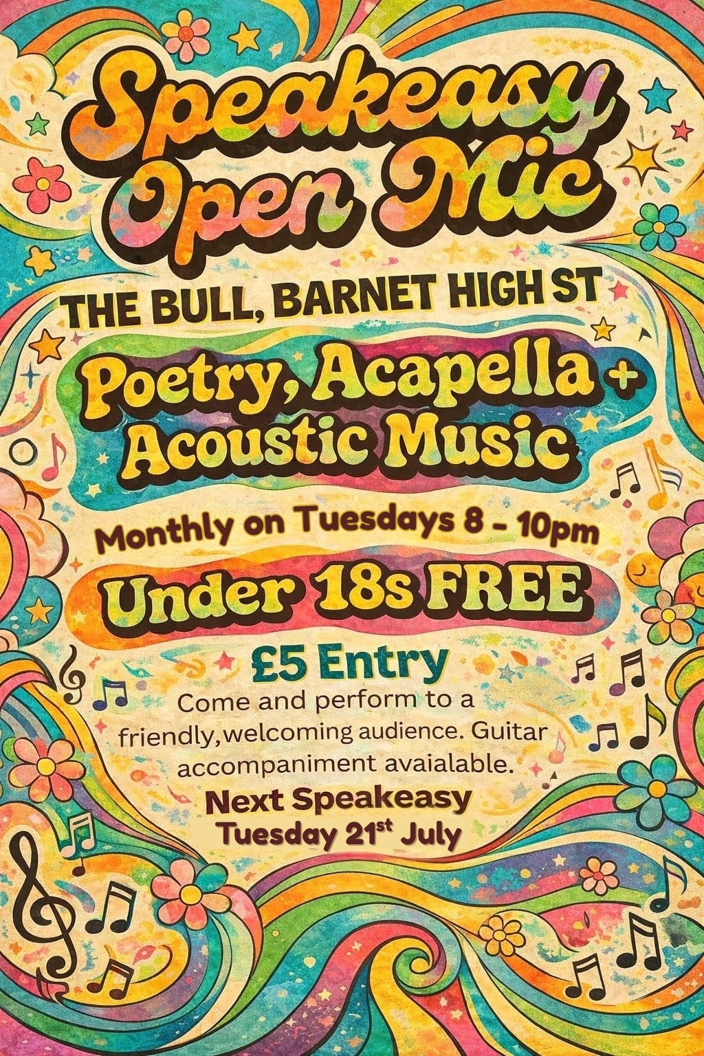 Speakeasy Open Mic
