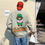 Thumbnail: Embroidery Bucket Sweat Shirt