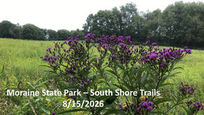 Get Outdoors - Moraine State Park - South Shore - Trails 8/15/2026