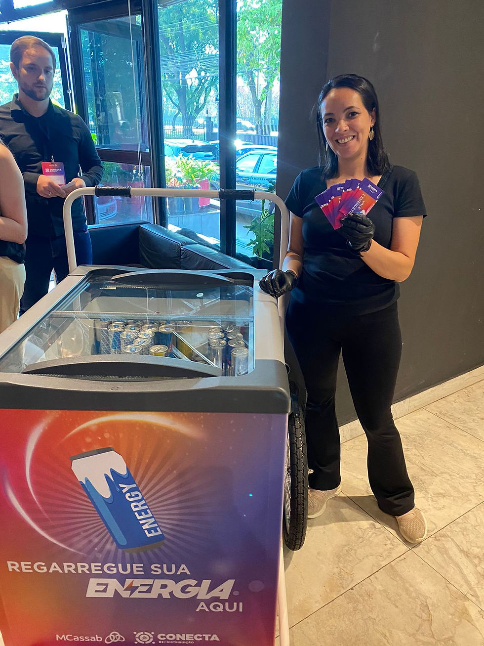 freezer locação para festa