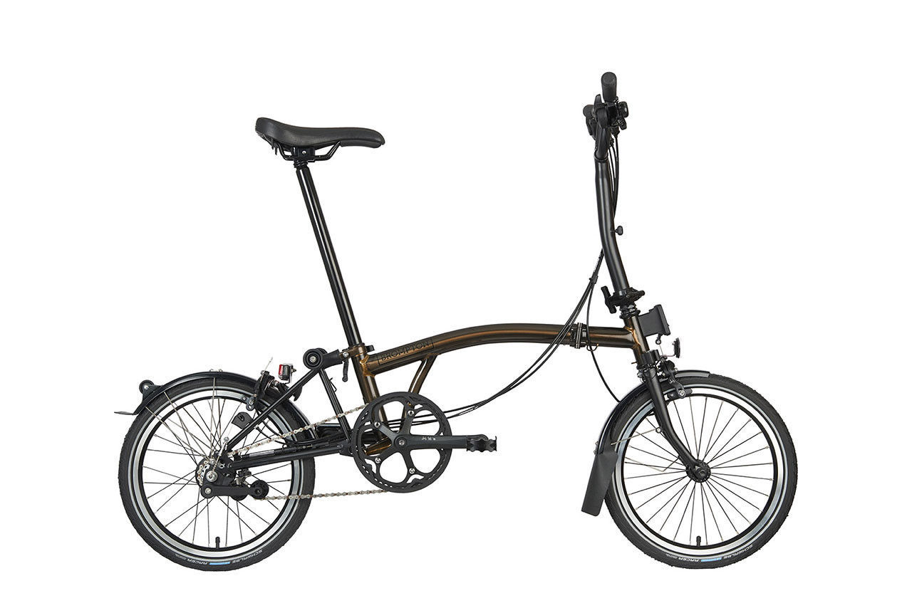 Brompton C-Line Explore Mid 6speed Black Lacquer