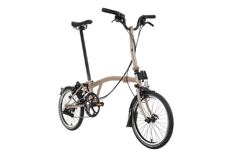 Thumbnail: Brompton C-Line Explore Low 6speed Dune Sand