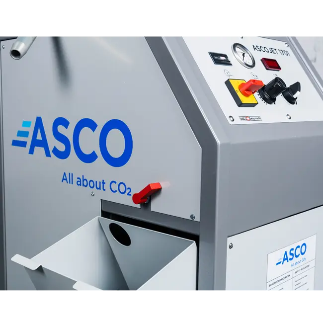 Miniatura: zasobnik maszyny do czyszczenia suchym lodem ascojet 1701