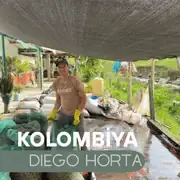 Kolombiya filtre kahvesi üreticisi Diego Horta